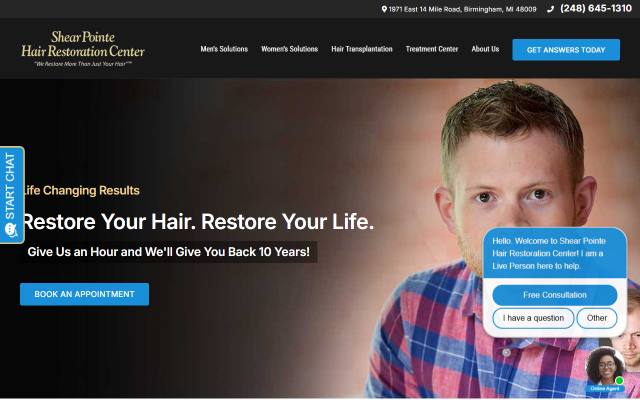 855fuehair.com screenshot