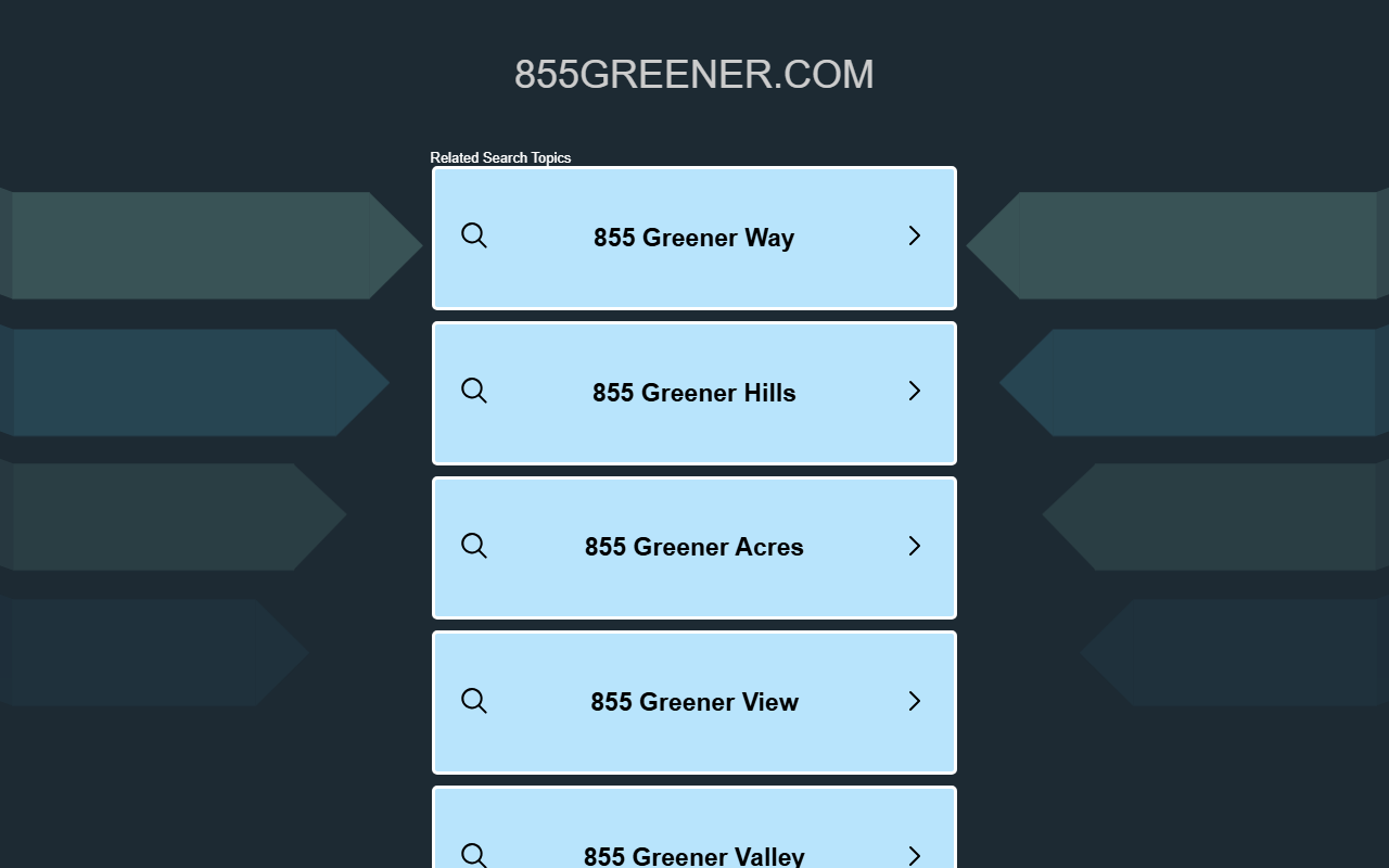 855greener.com screenshot