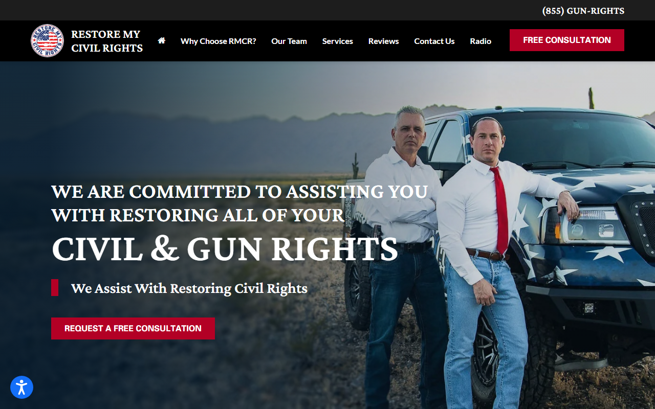 855gunrights.com screenshot