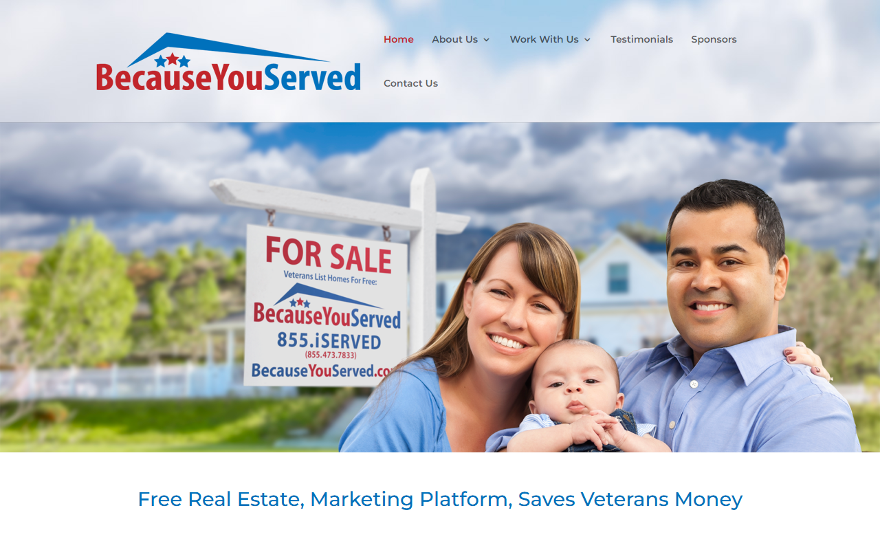 855iserved.com screenshot