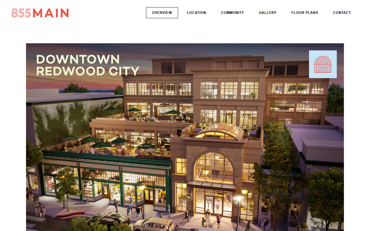 855mainstreet.com screenshot