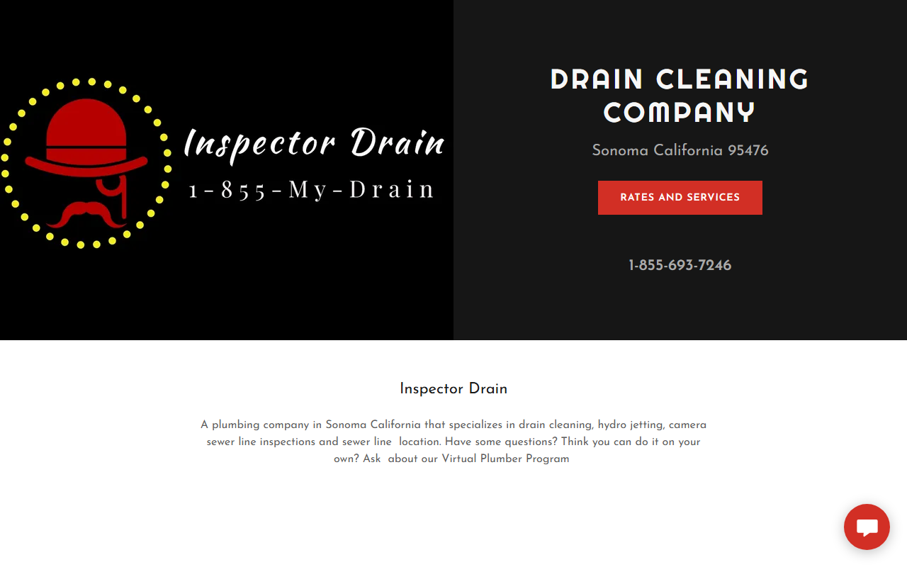 855mydrain.com screenshot