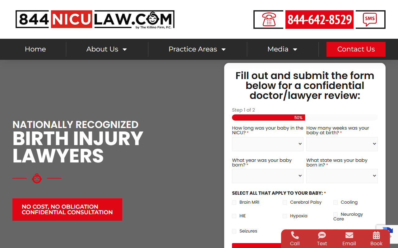 855niculaw.com screenshot
