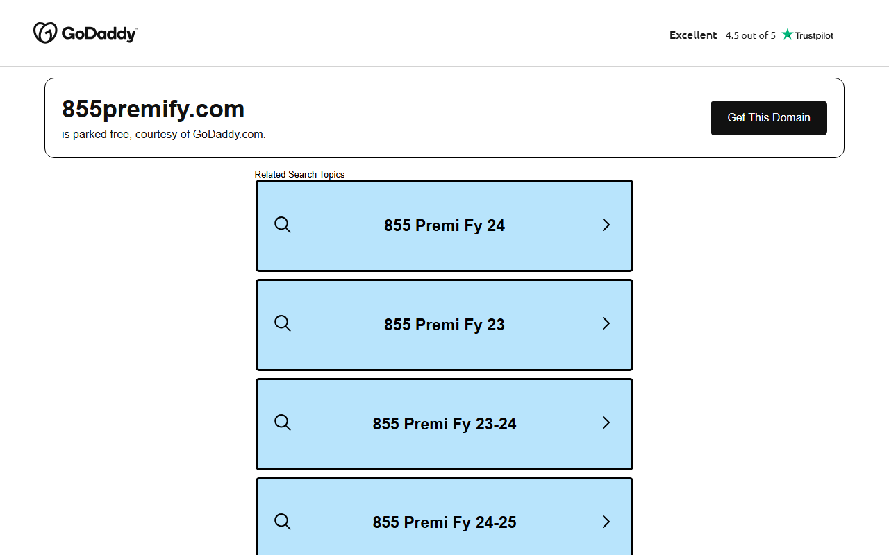 855premify.com screenshot
