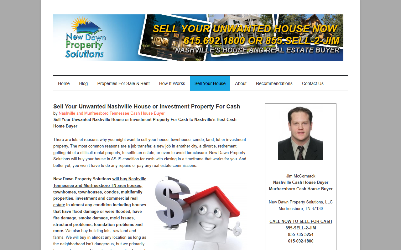 855sell2jim.com screenshot
