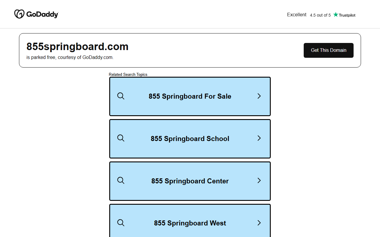 855springboard.com screenshot