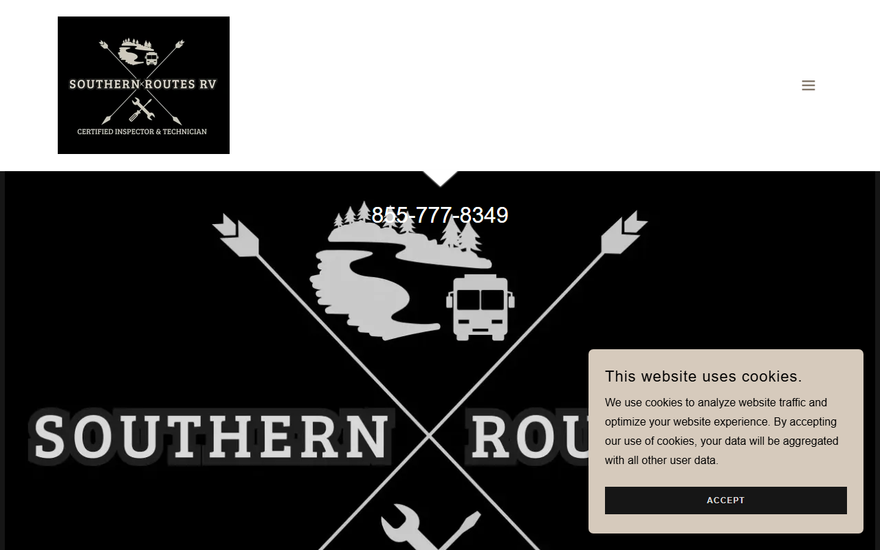 855srrvfix.com screenshot