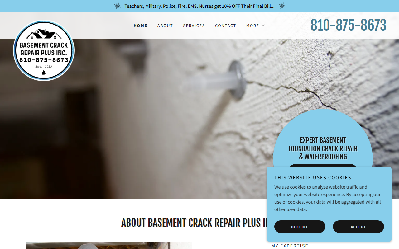 855wallfix.com screenshot