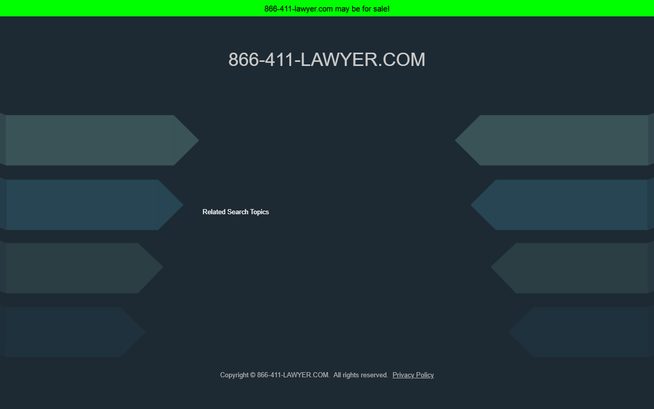 866-411-lawyer.com screenshot