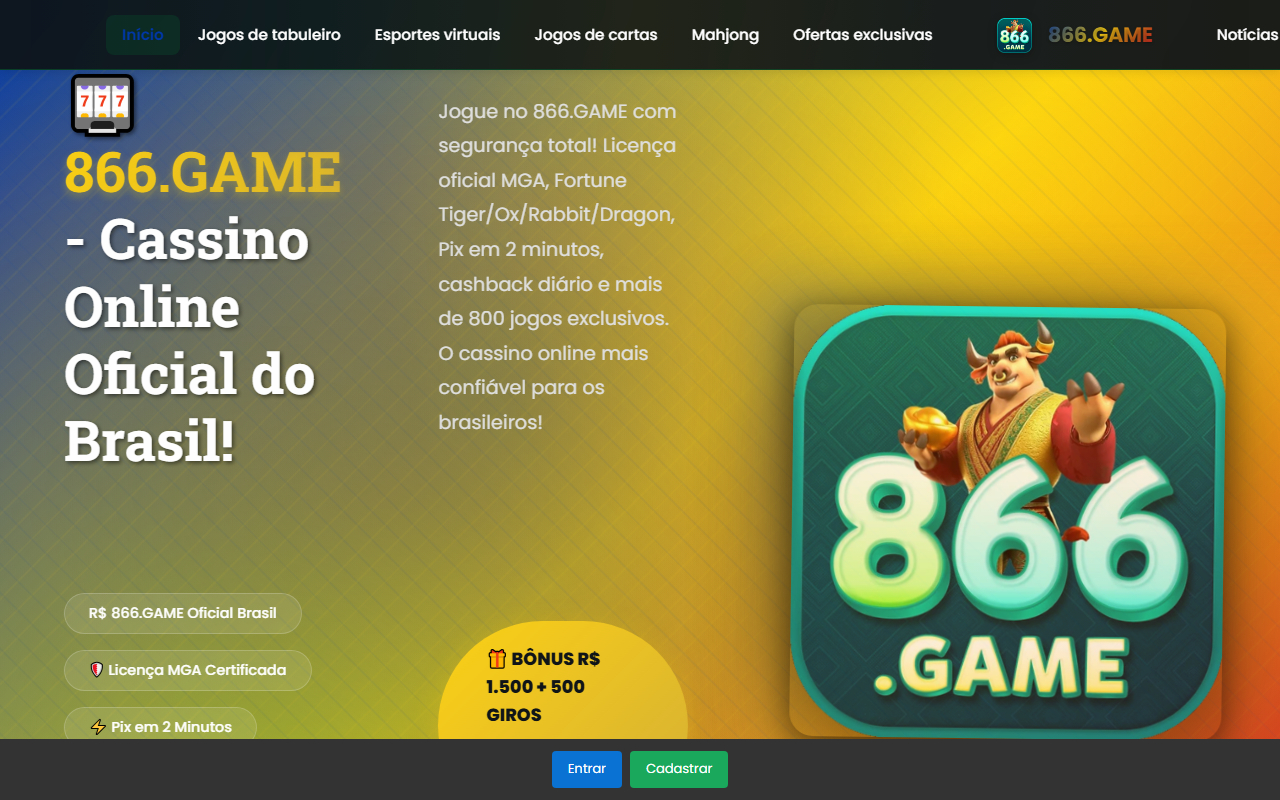 866gamebet.com screenshot