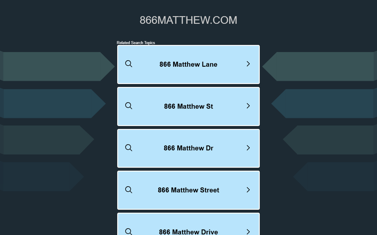 866matthew.com screenshot