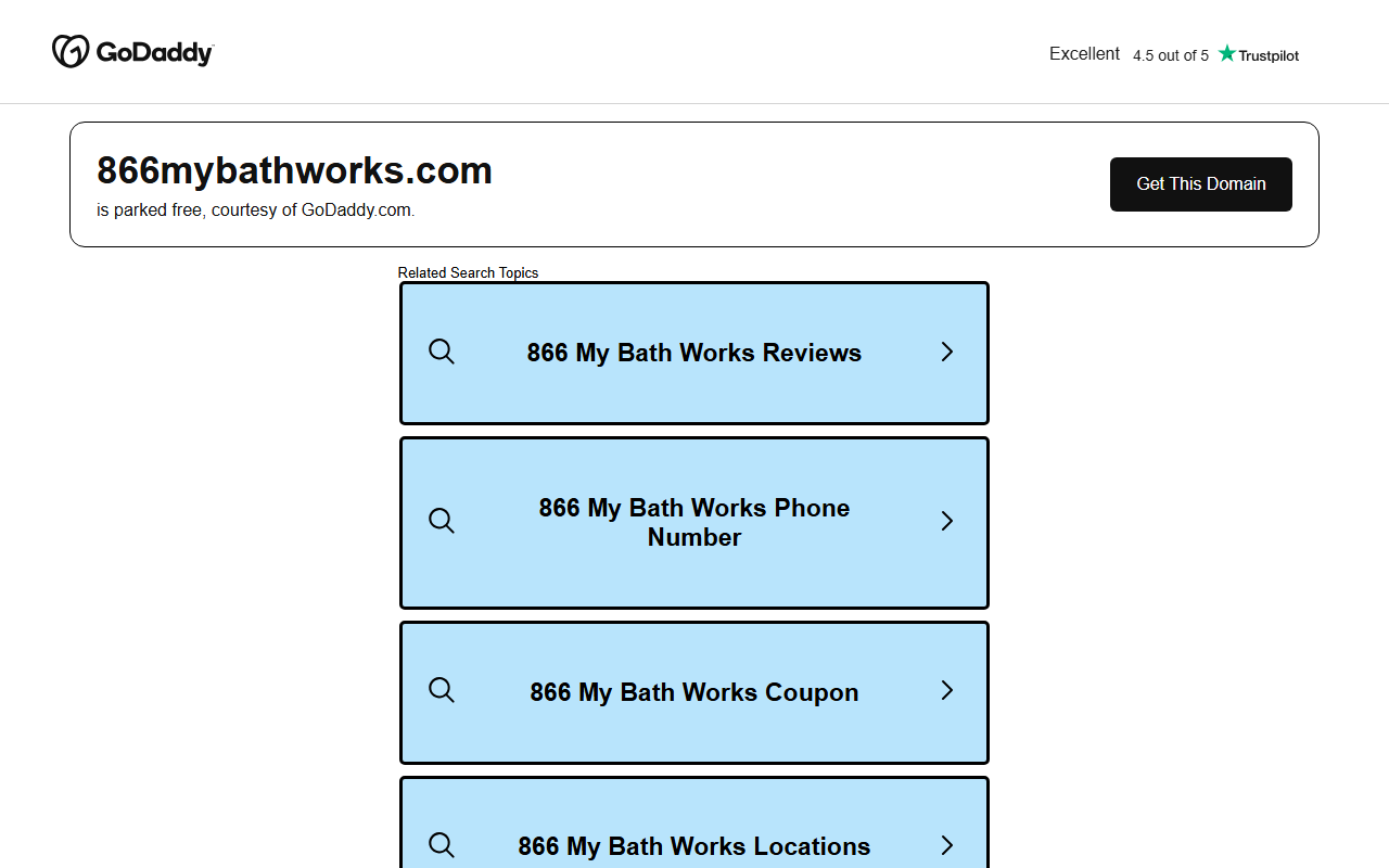 866mybathworks.com screenshot