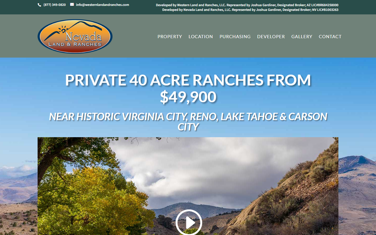 866theland.com screenshot