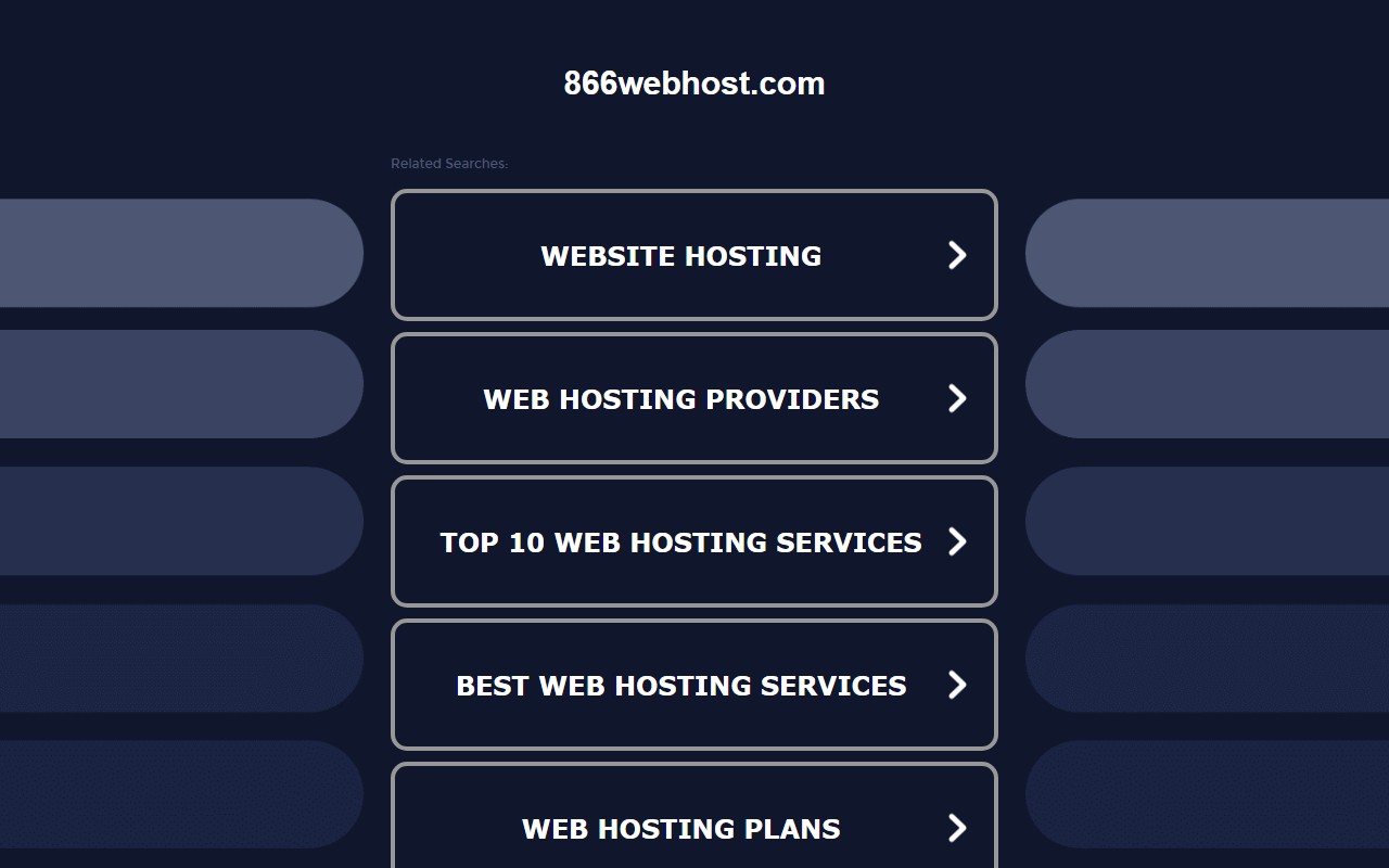 866webhost.com screenshot