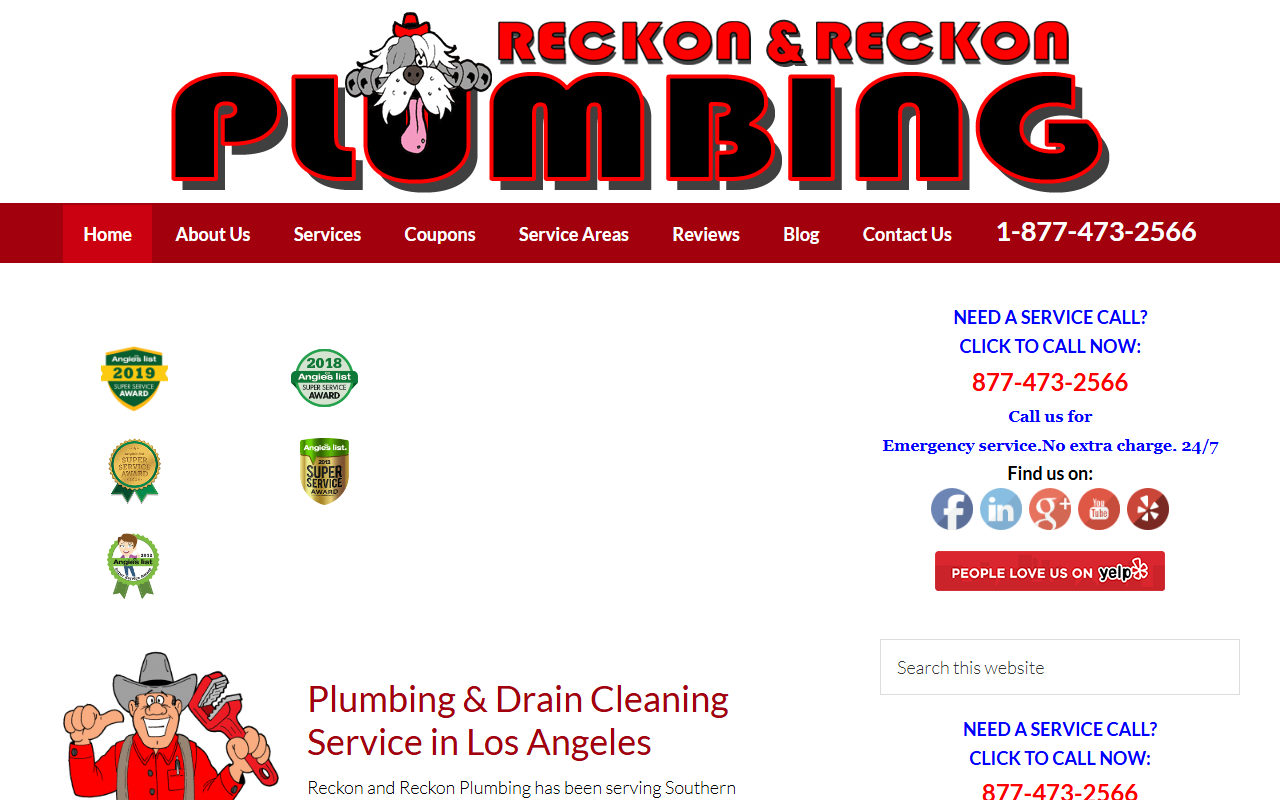877-ireckon.com screenshot