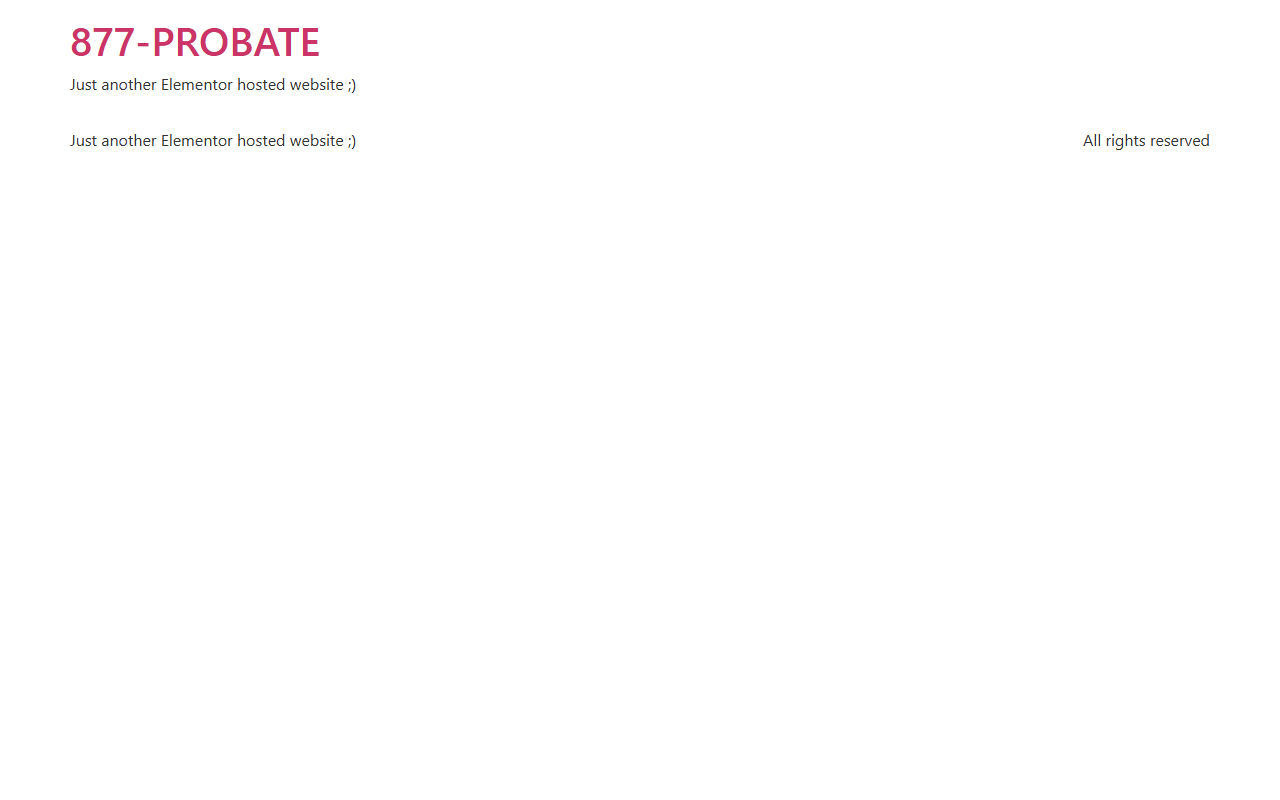 877-probate.com screenshot
