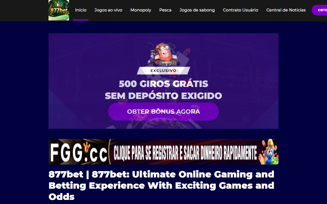 877betgame.com screenshot