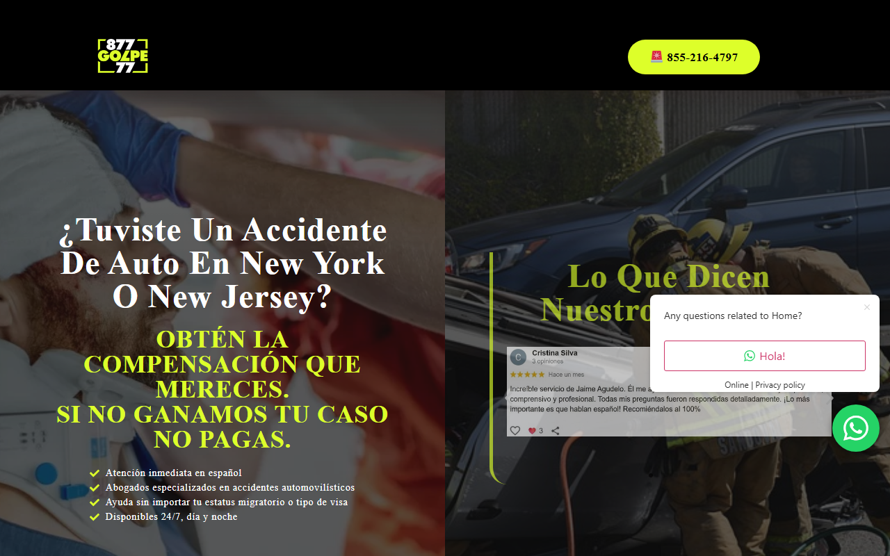 877golpe77.com screenshot