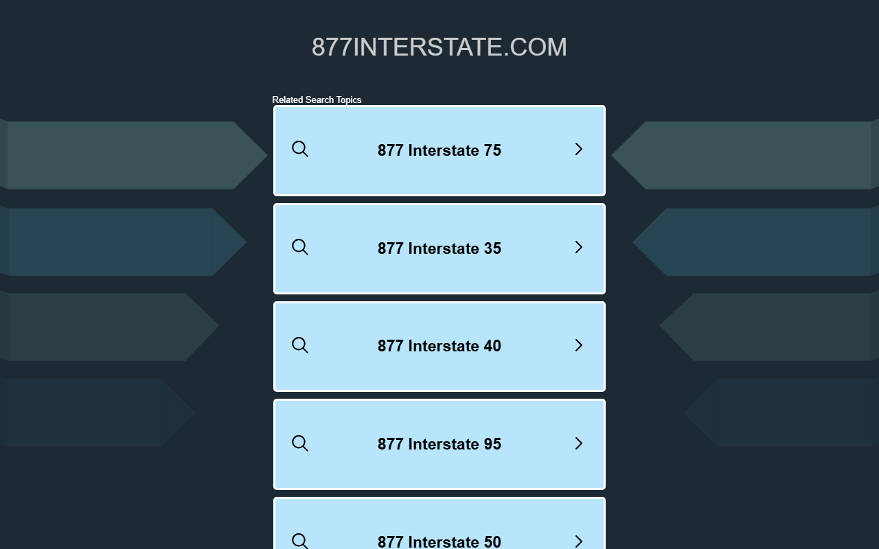 877interstate.com screenshot