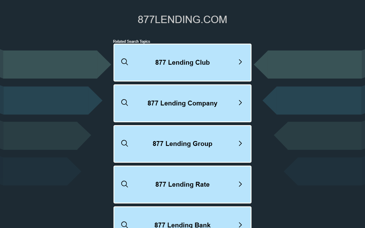 877lending.com screenshot