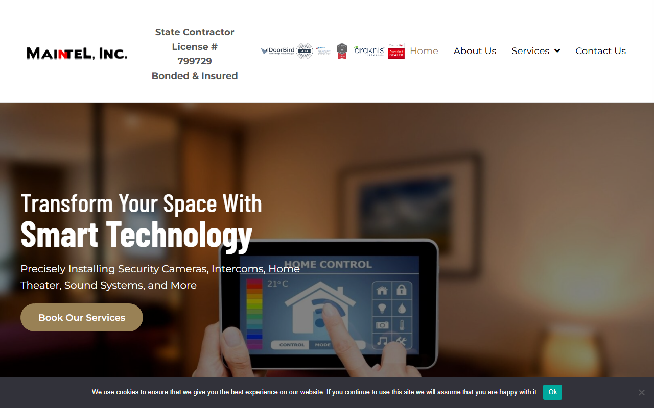 877maintel.com screenshot