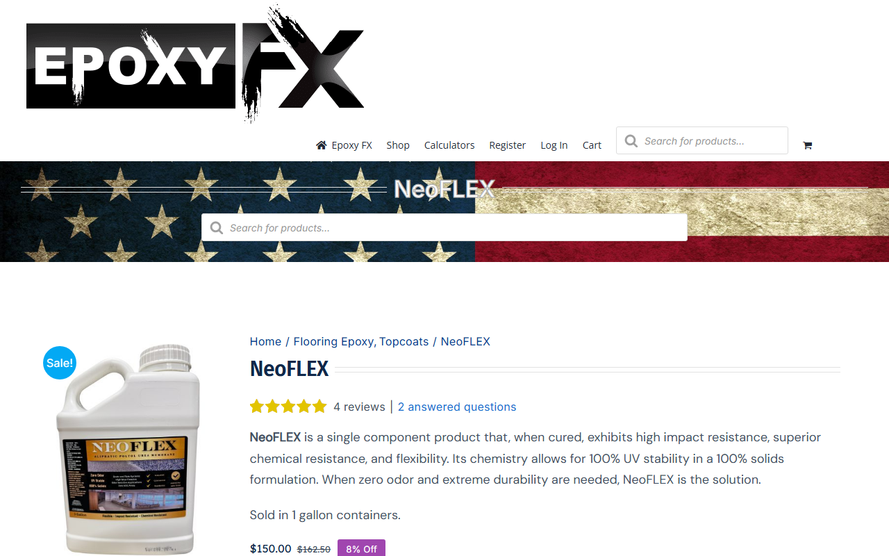 877neoflex.com screenshot