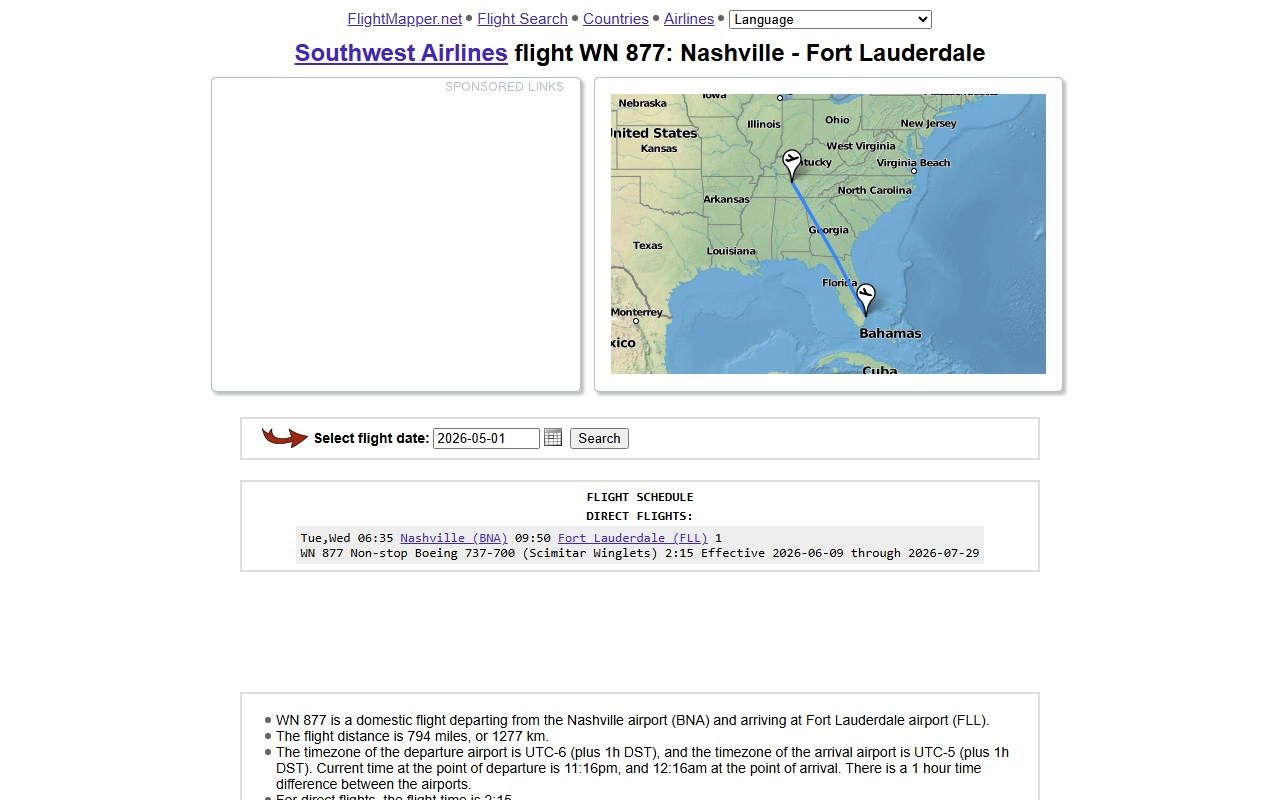 877nonstop.com screenshot