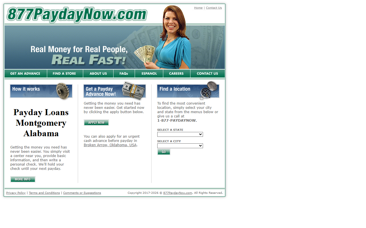 877paydaynow.com screenshot