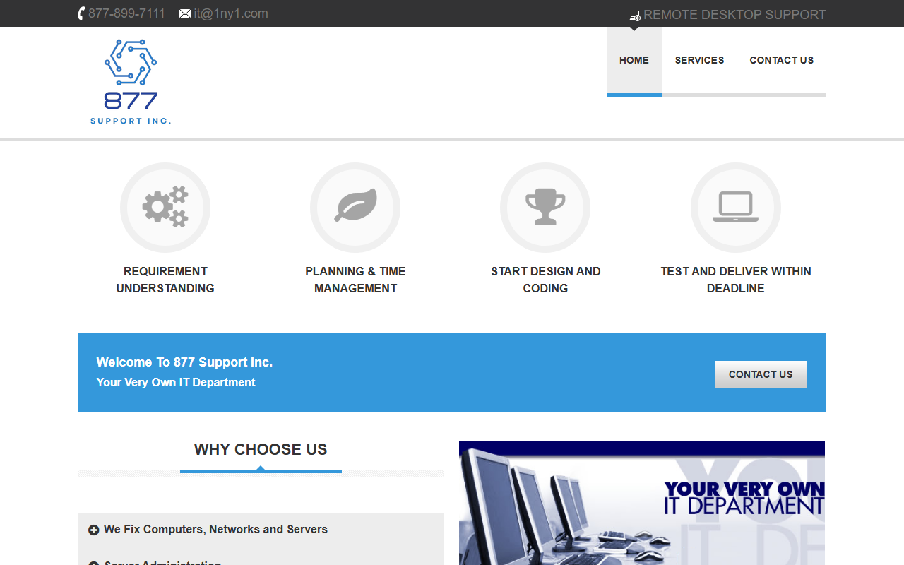 877support.com screenshot