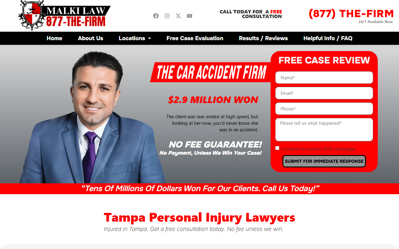 877thefirm.com screenshot