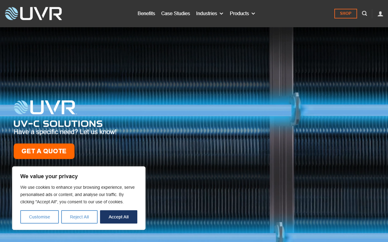 877uv4hvac.com screenshot