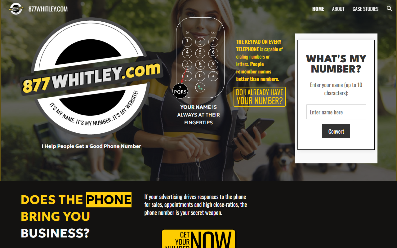 877whitley.com screenshot