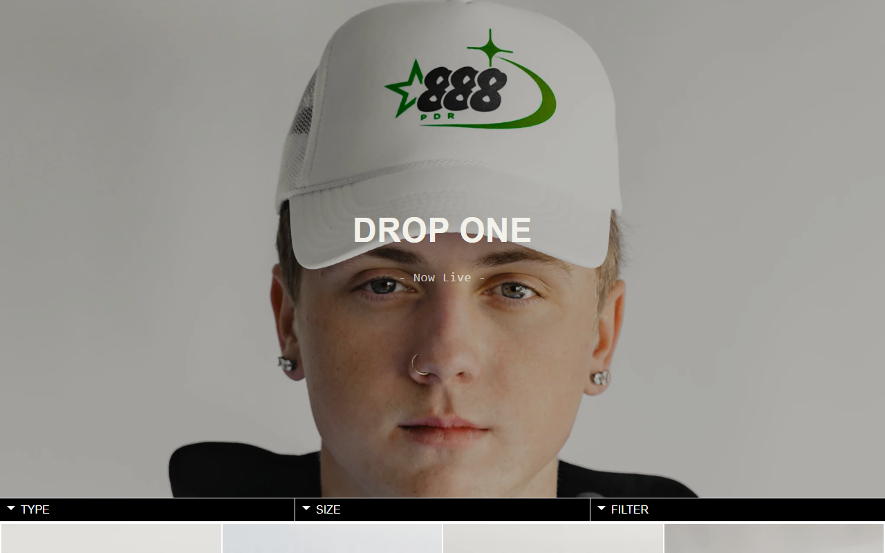 888-clothing.com screenshot