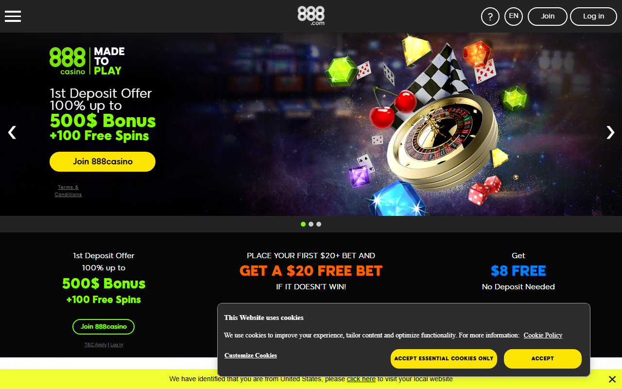 888-lottery.com screenshot