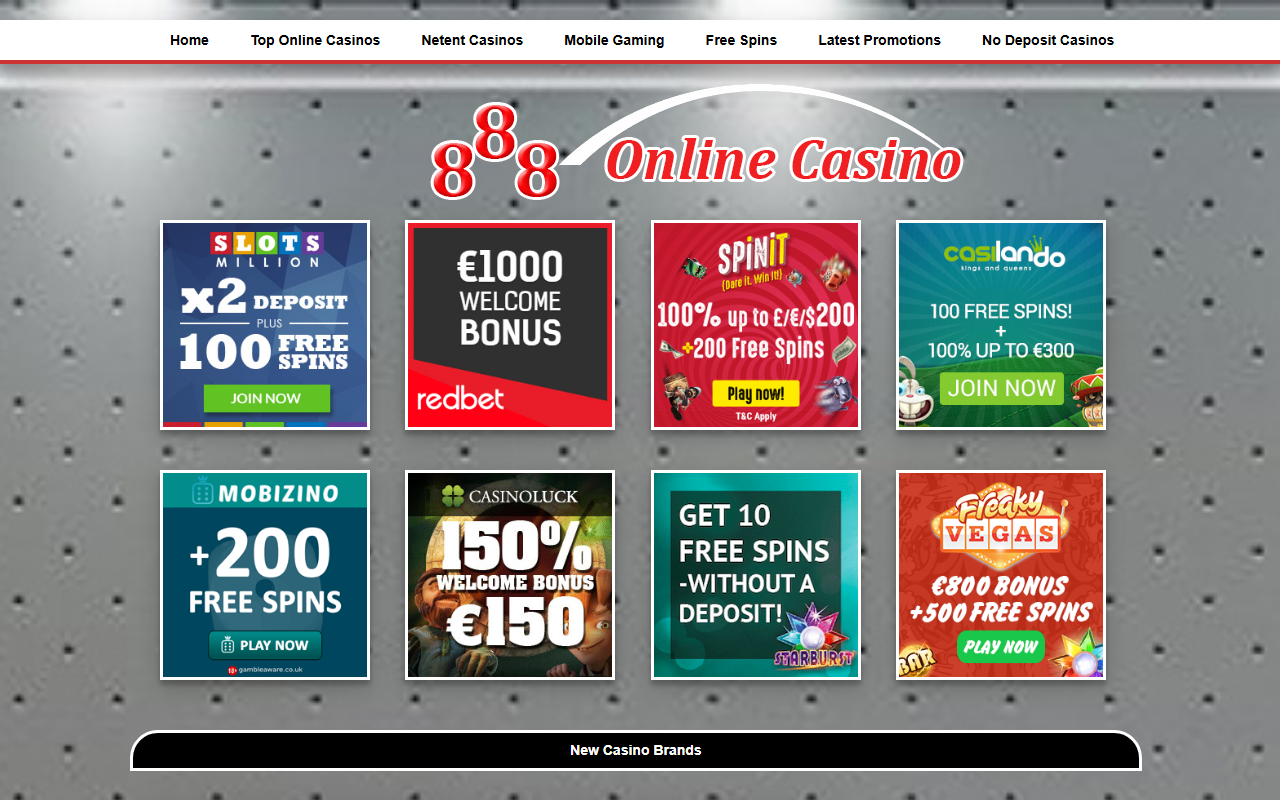 888-onlinecasino.com screenshot