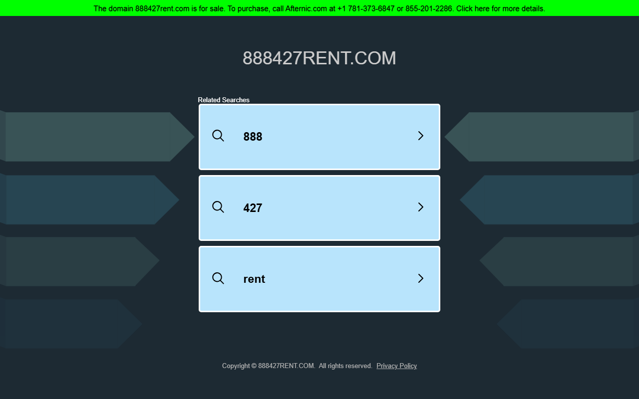 888427rent.com screenshot