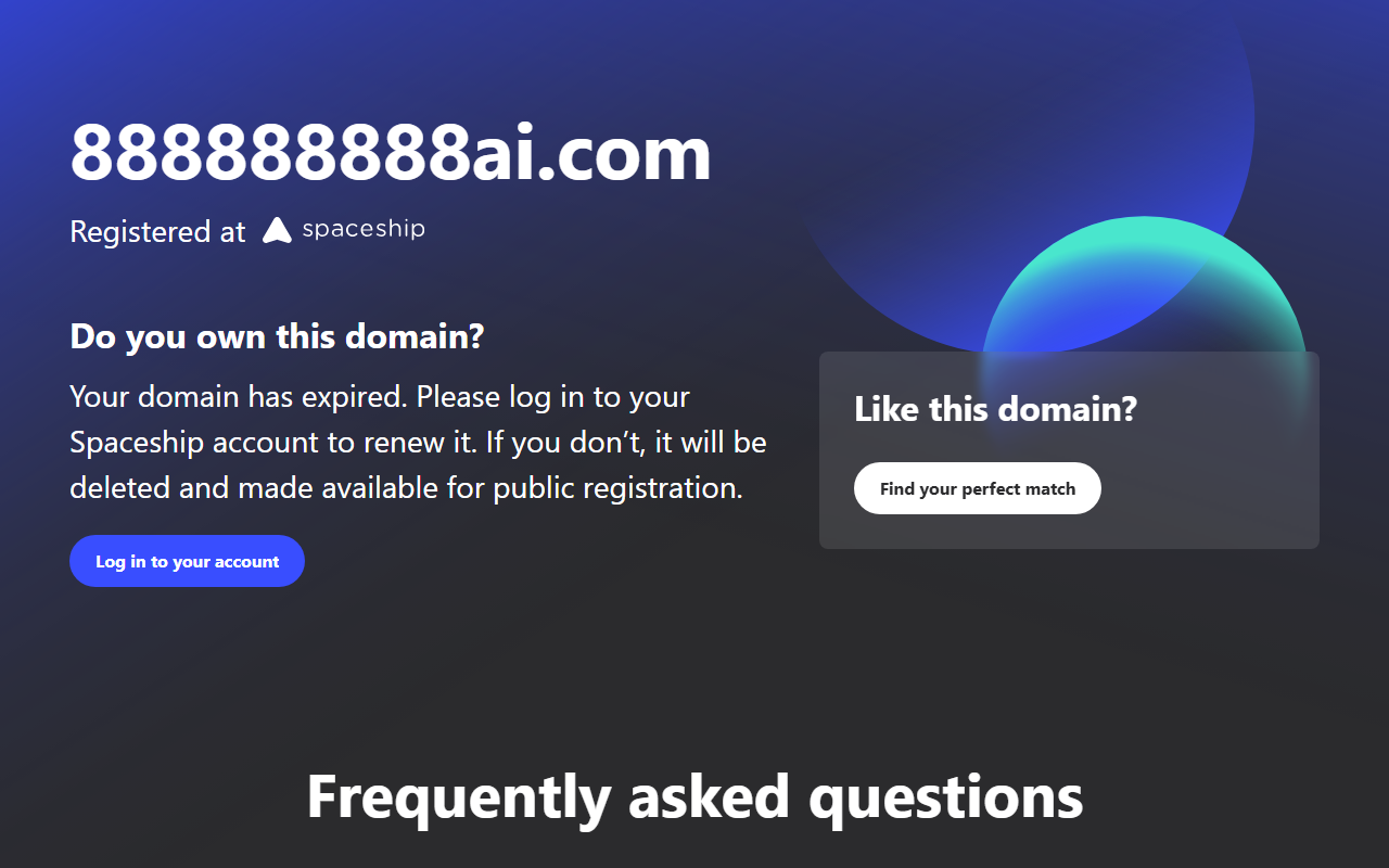 888888888ai.com screenshot
