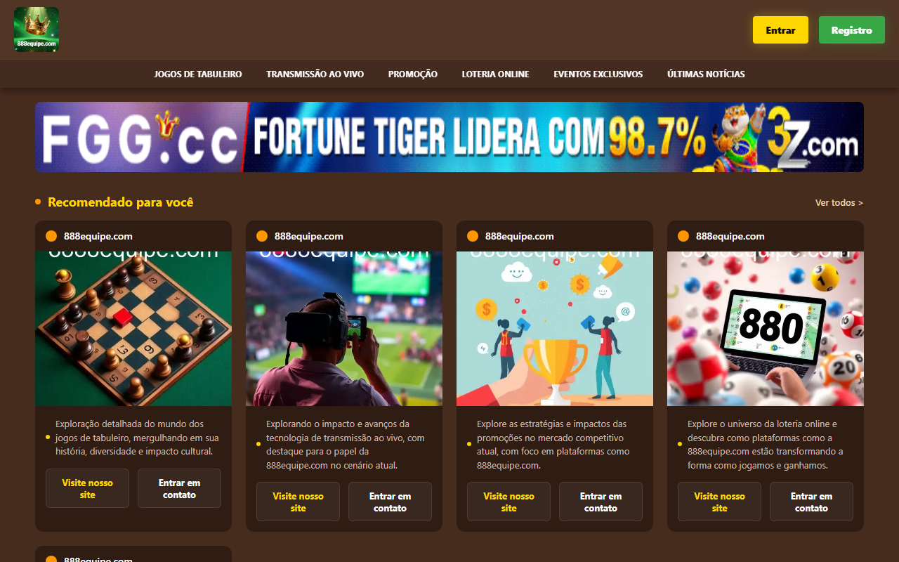 8888equipe.com screenshot