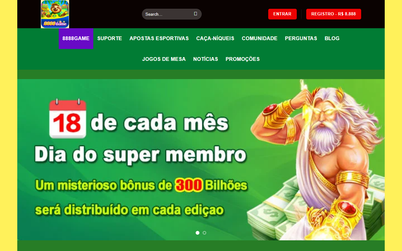 8888gameesports.com screenshot