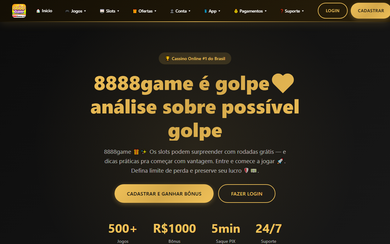 8888gamet1.com screenshot