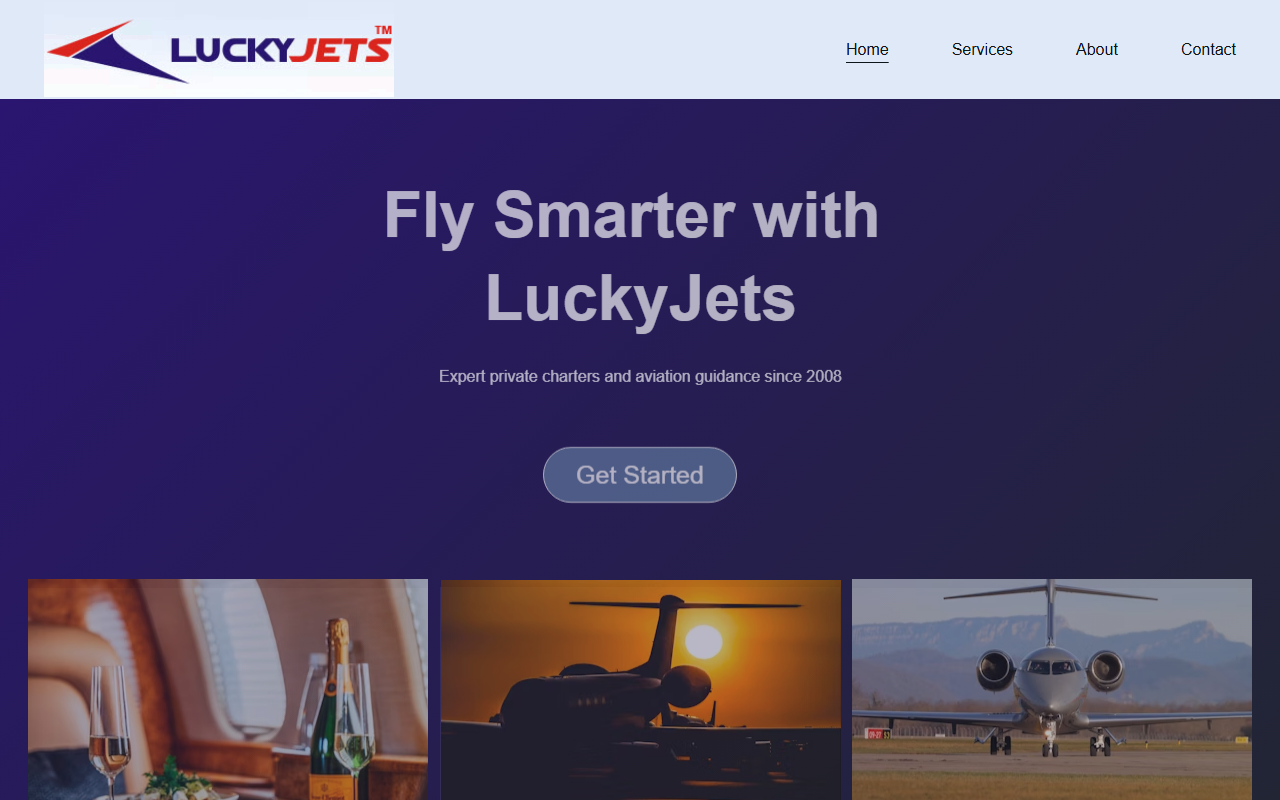 8888luckyjets.com screenshot