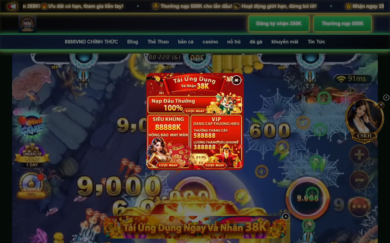 8888vndbet.com screenshot