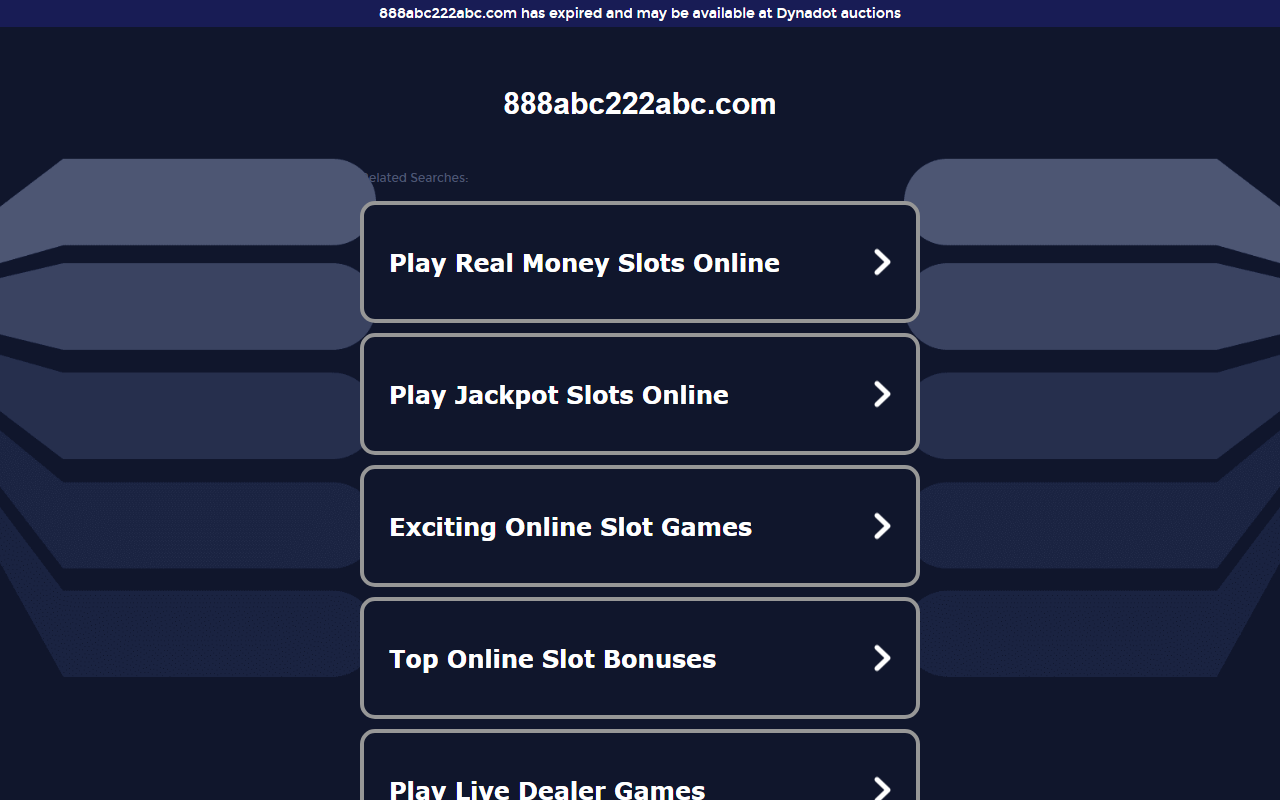 888abc222abc.com screenshot