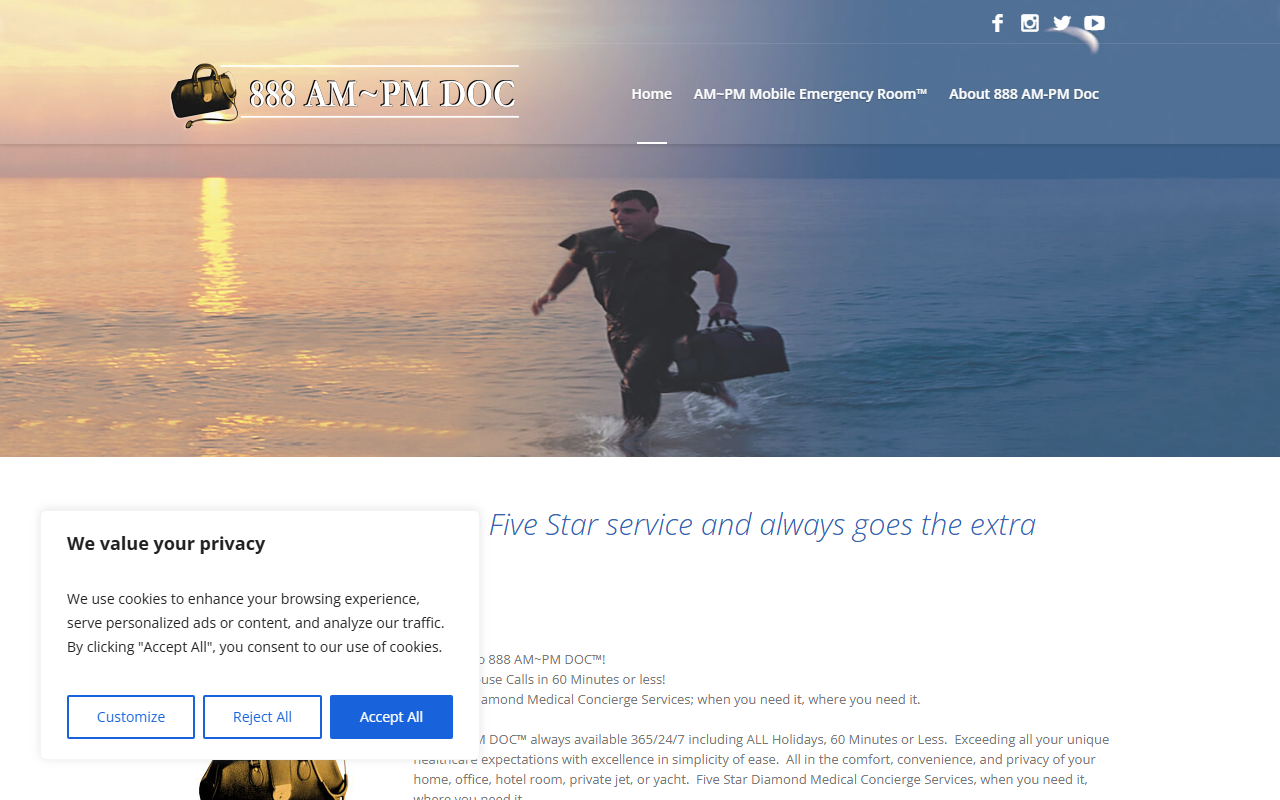888ampmdoc.com screenshot