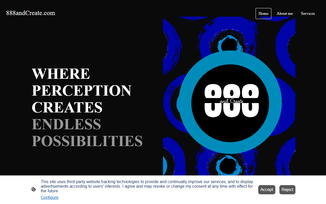 888andcreate.com screenshot