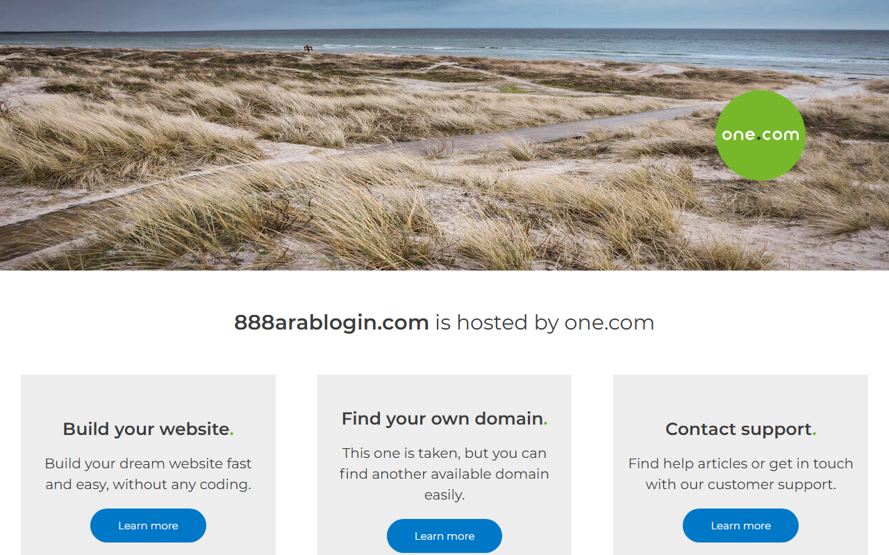 888arablogin.com screenshot