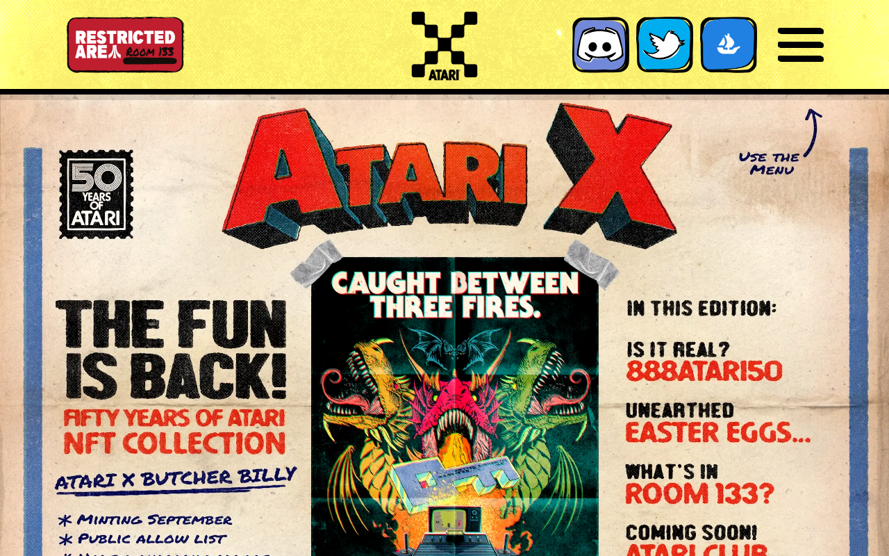 888atari50.com screenshot