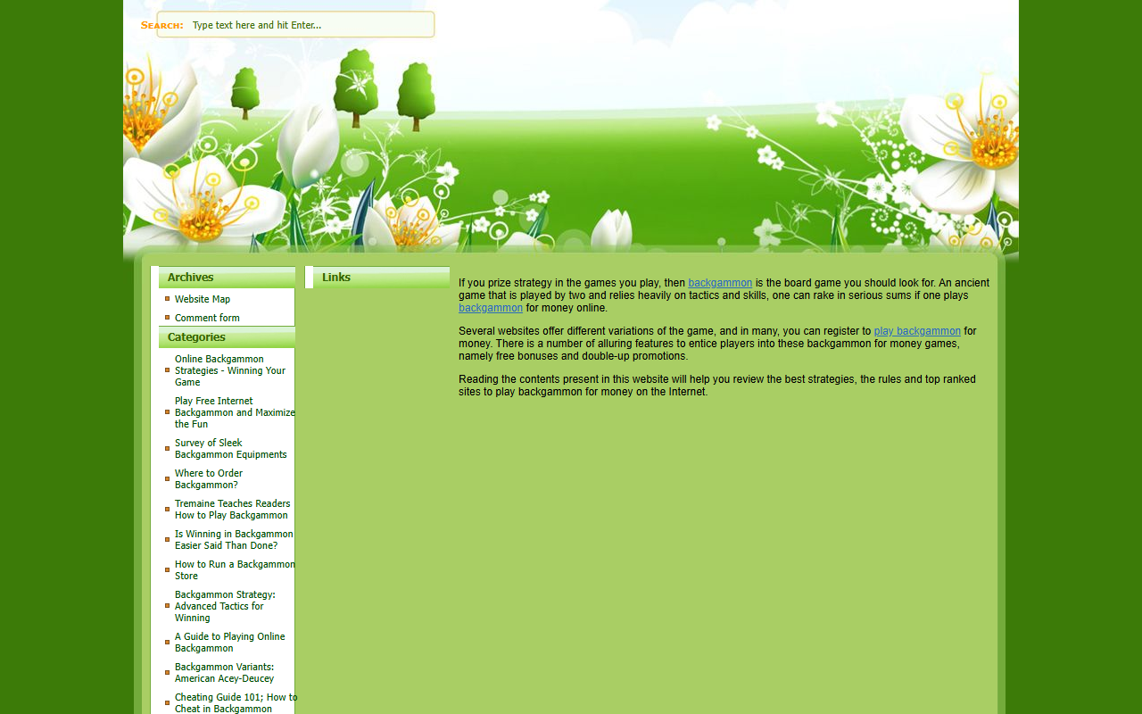 888backgamon.com screenshot