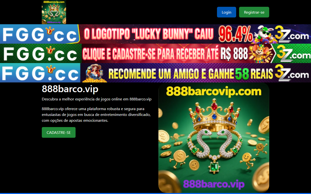 888barcovip.com screenshot