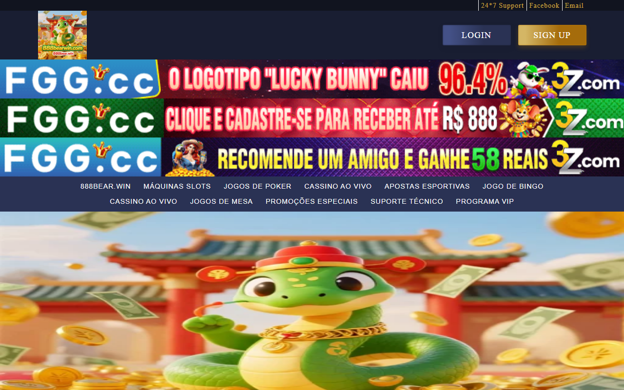 888bearwin.com screenshot